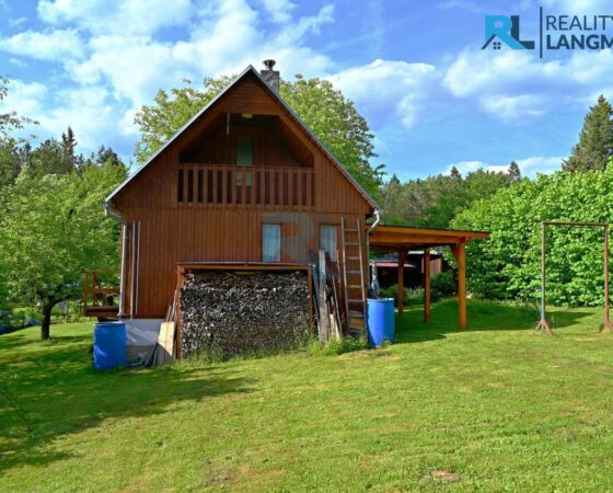 Blovice – Kamensko – prodej chaty, pozemek 1063 m2